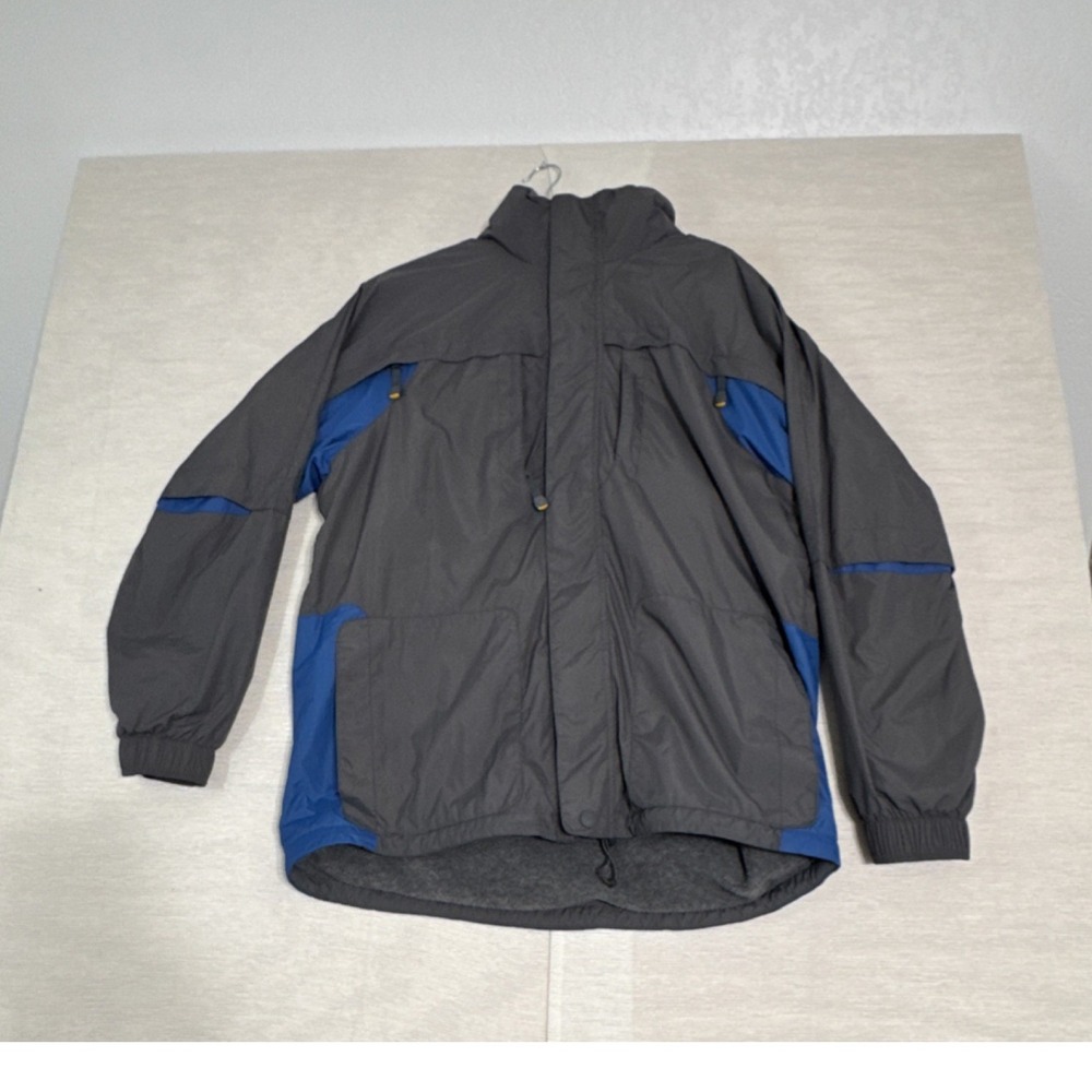 American Eagle Outfitters Water Resistant Snowboarding Jacket Gray Blue M